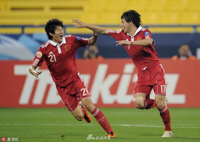 2011年亚洲杯小组赛，中国2-0科威特。