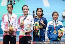 亚运会网球女单王蔷夺金张帅银牌