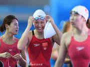世锦赛女子4x100米混合泳接力美国夺冠 中国第五