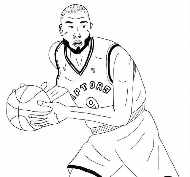 灵魂画手创作的nba漫画 不看球衣号码你能认出几个人?