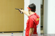 男子10米气手枪中国无缘奖牌