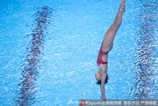 亚运会跳水女子10米台预赛 张家齐司雅杰出战