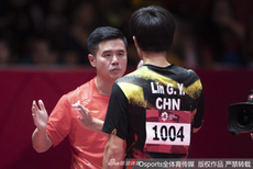 亚运会乒乓球男单半决赛 林高远4：0阿拉米扬