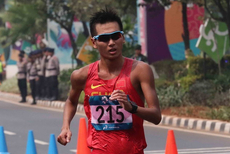 亚运会男子50公里竞走王钦摘银