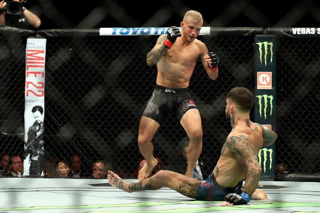 ufc227迪拉肖ko再胜加布兰特