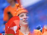 球迷火辣助威世界杯决赛