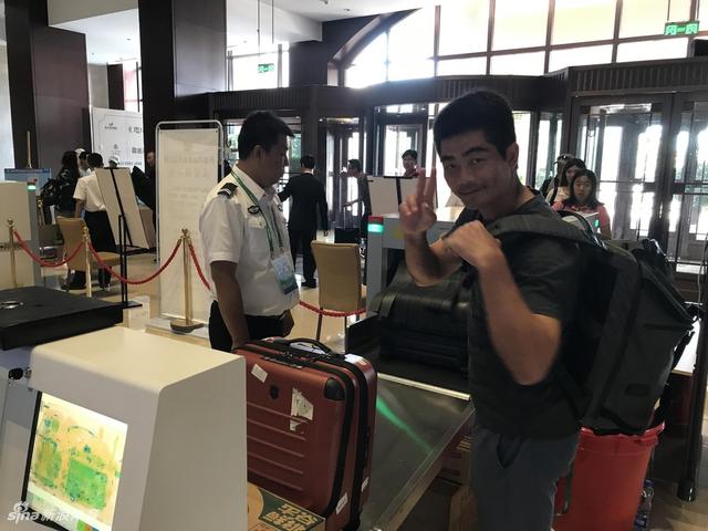 全运会高尔夫决赛球员报到