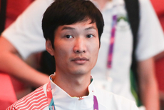 亚运会教练雷声和仲满督战