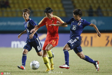 [亚运会]中国女足0-1日本