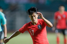 韩国亚运夺冠孙兴慜庆祝免兵役