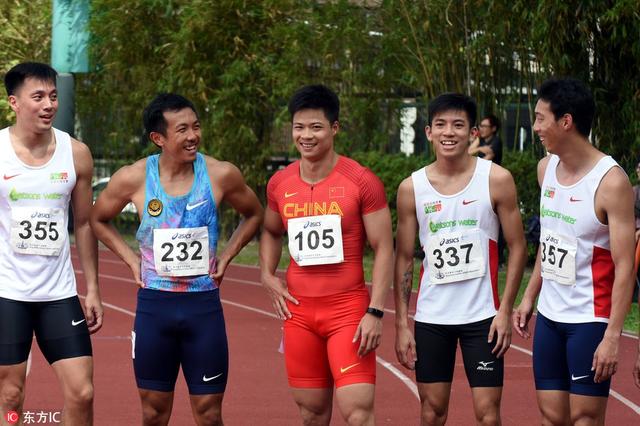 香港田径锦标赛苏炳添夺冠