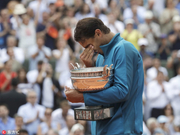 2018法网男单颁奖仪式