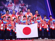 2018尤伯杯颁奖仪式