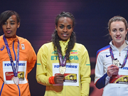 室内田径世锦赛迪巴巴3000米夺冠