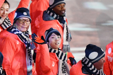 羽生结弦参加平昌冬奥会闭幕式