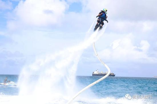 海上钢铁侠,酷是需要勇气的