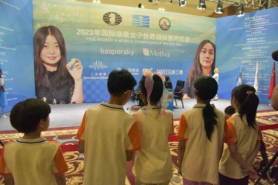 2023国际棋联女子世界锦标赛对抗赛第二盘再次弈和