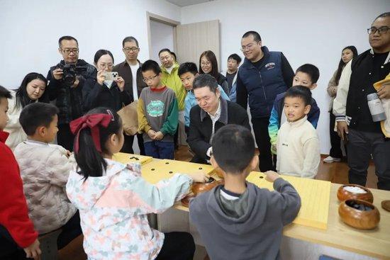 明仕棋院滨江建业路校区和滨江围棋协会新址正式启用