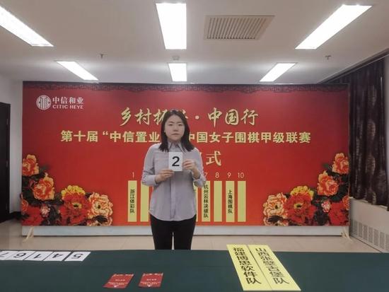 “中信置业杯”中国女子围棋甲级联赛对阵与各队名单
