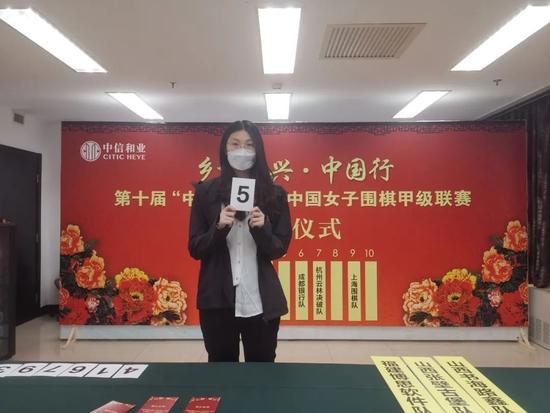 “中信置业杯”中国女子围棋甲级联赛对阵与各队名单