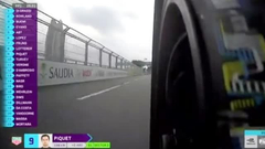 小皮奎特的车轮视角拍摄