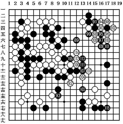 观战记:名人战循环圈第10局 一力辽的逆风大翻盘