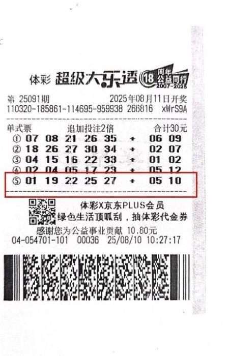 老彩民擒大乐透130万难掩激动：号码源自生活