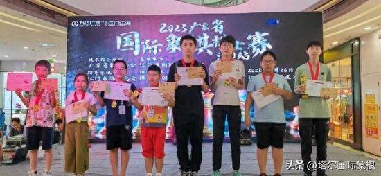 公开组前八名