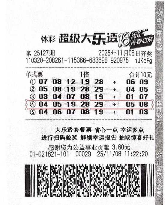 南京、苏州彩民各揽大乐透542万 享受购彩乐趣