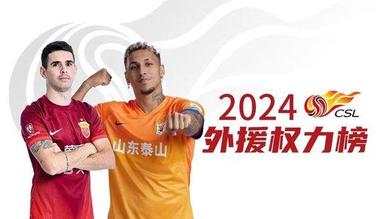 2024中超外援权力榜:奥斯卡硕果仅存 前3老面孔