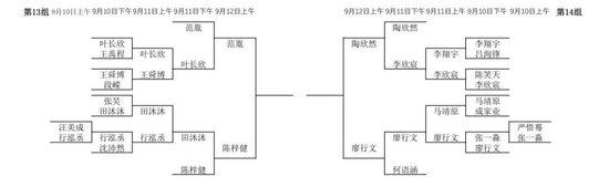 大棋士赛预选第四轮战罢 时越檀啸芈昱廷争出线权