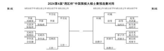 大棋士赛预选第四轮战罢 时越檀啸芈昱廷争出线权