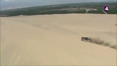 2018达喀尔罗马翻车退赛瞬间