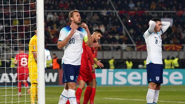 英格兰客场1-1北马其顿造6倍冷平