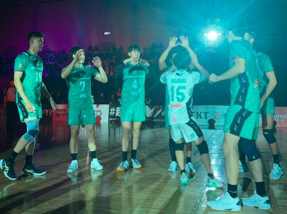 廣島JT雷霆男排首發陣容