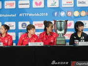 日本女乒集体高呼东京奥运赢中国 石川队长力获赞