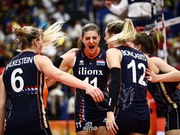 世锦赛荷兰女排3-2力克日本