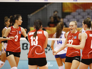 世锦赛哈萨克斯坦女排0-3波多黎各