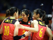 世锦赛中国女排3-0加拿大获三连胜