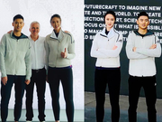 惠若琪+宁泽涛 颜值组合羡煞旁人