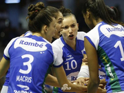 巴西女排联赛决赛I米纳斯3-2海滩