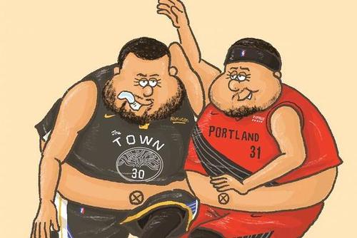 你别说还挺萌!a少年版nba少年漫画,詹姆斯还飞,库里球星太可爱魔兄弟驱漫画下载图片