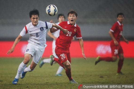 Warm-up - mi Haolun line break Olympic 1-1 South Korea won four runners up