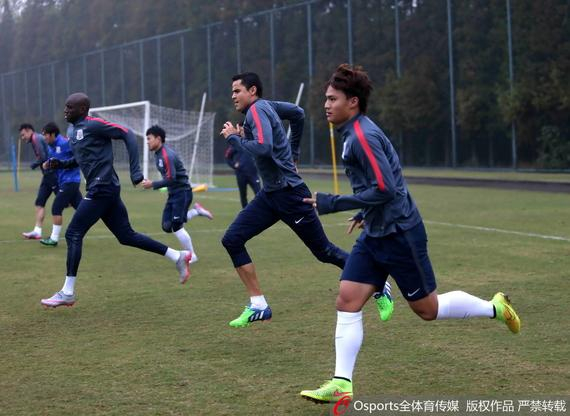 申花备战足协杯决赛