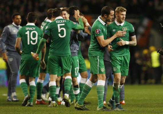 爱尔兰连续2届通过附加赛晋级欧洲杯