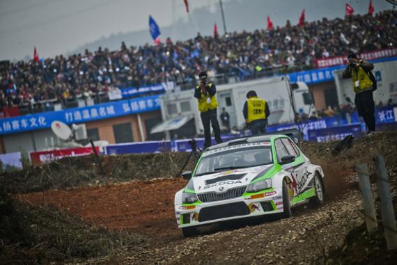 Red Bull Skoda easy to challenge Wuyi rally Xu Jun lead China driver