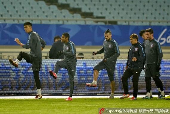 舜天备战足协杯决赛首回合