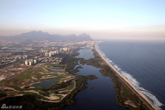 里约奥运会球场俯瞰