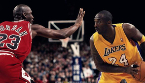 美媒:科比活在乔丹阴影下 但他的伟大不可磨灭