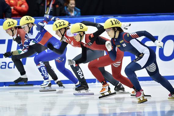 短道世界杯日本站范可新500米夺金 获赛季首冠